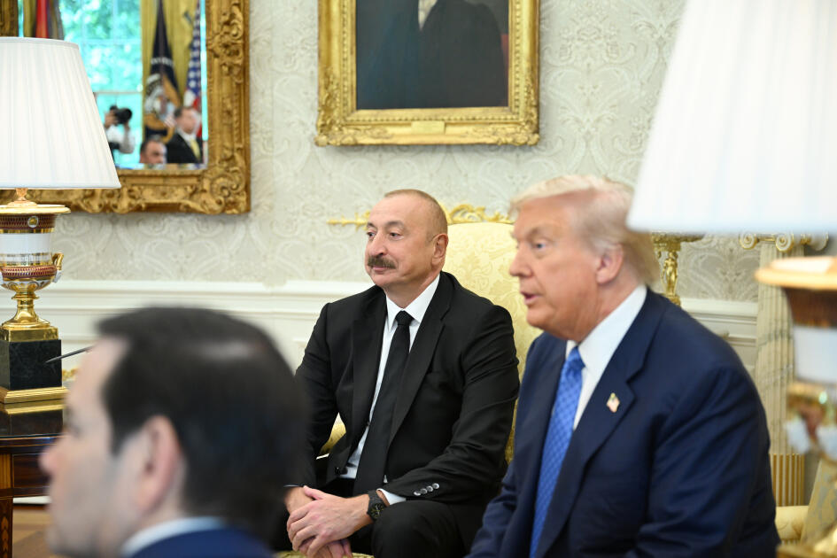 Prezident: Trampla görüşümüz çox səmimi şəkildə, dostluq şəraitində keçdi