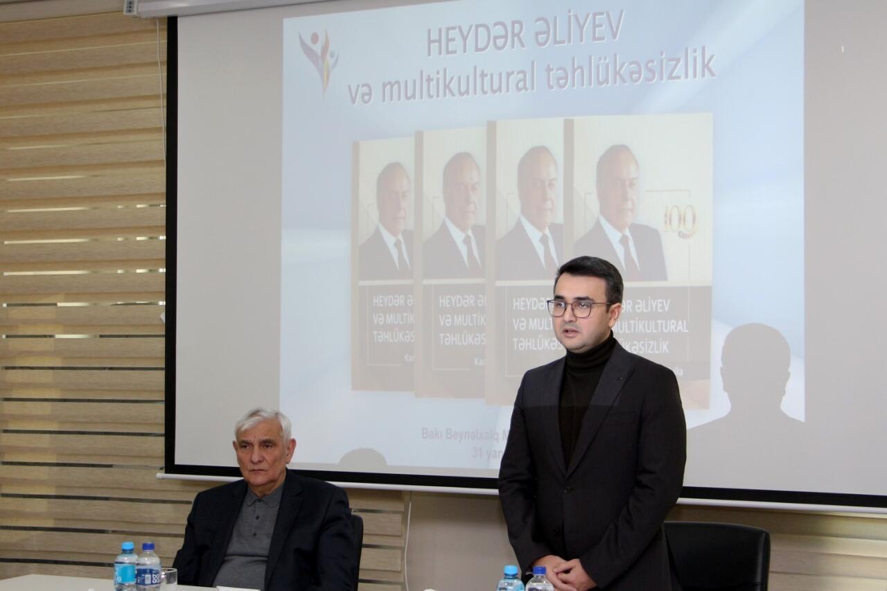 “Heydər Əliyev və multikultural təhlükəsizlik” kitabının təqdimatı keçirildi