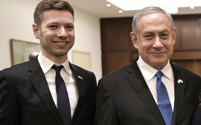 Netanyahunun oğlu: “Dövlət Departamenti İsraildəki etirazları maliyyələşdirir”