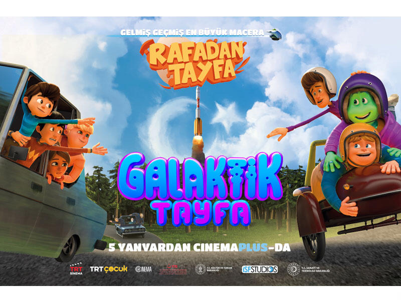 “CinemaPlus”da türk cizgi filmi “Rafadan Tayfa Qalaktik Tayfa”
