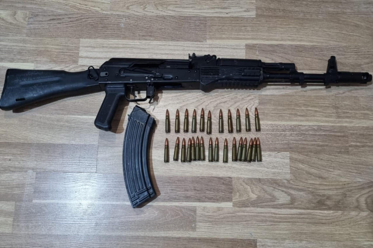 Tərtərdə əməliyyat  Elməddin Xıdırovun evində avtomat aşkarlandı 