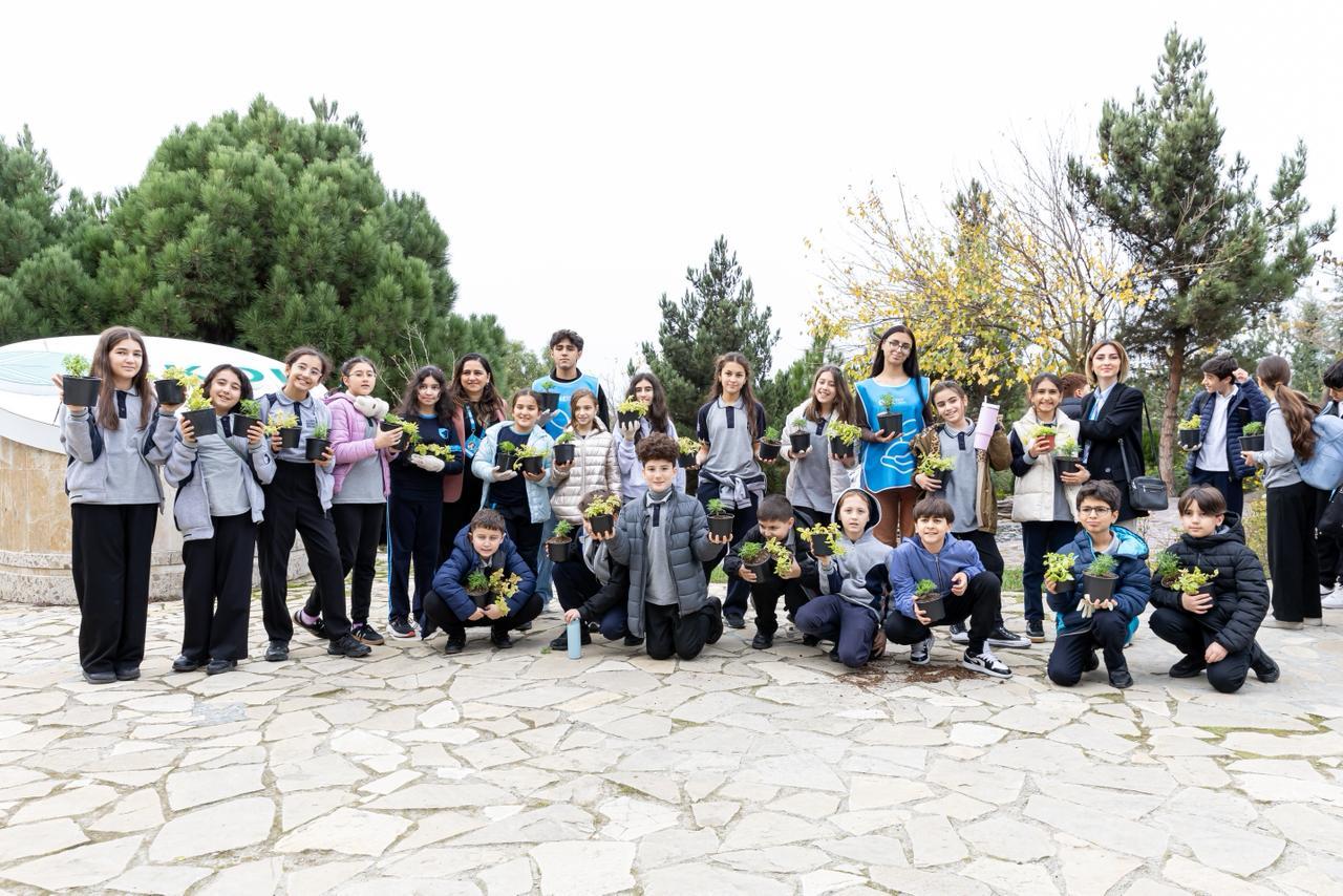 IDEA məktəblilər üçün Ekopark İnnovasiya Mərkəzinə ekskursiya təşkil edib  FOTO