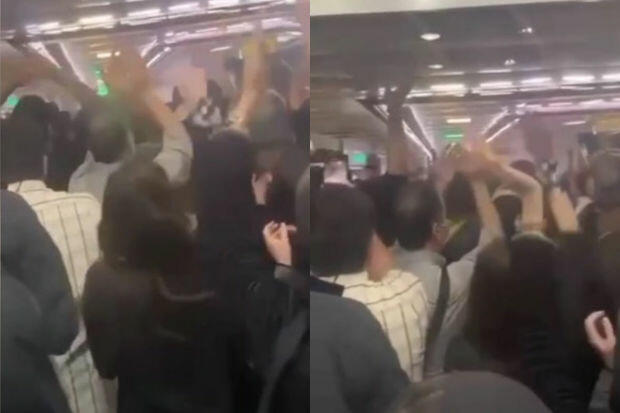 Tehran metrosunda molla rejiminə qarşı etiraz aksiyası  “Bu il qan ilidir...”