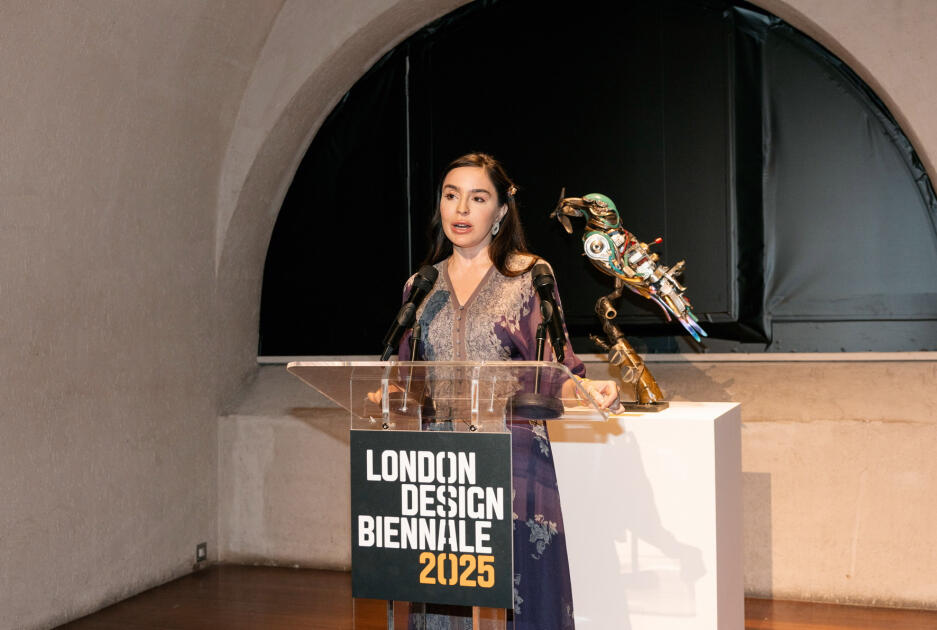 Leyla Əliyeva London Dizayn Biennalesində Azərbaycan MAMA "Ana təbiət” sərgisində iştirak edib  FOTO