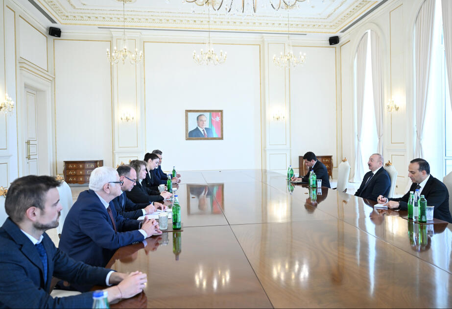 İlham Əliyev Nataliya Kiselovanı qəbul edib  FOTO