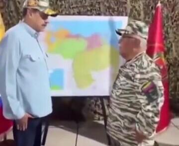 Maduronun generallarının g&ouml;r&uuml;nt&uuml;ləri m&uuml;zakirələrə səbəb oldu &ndash;