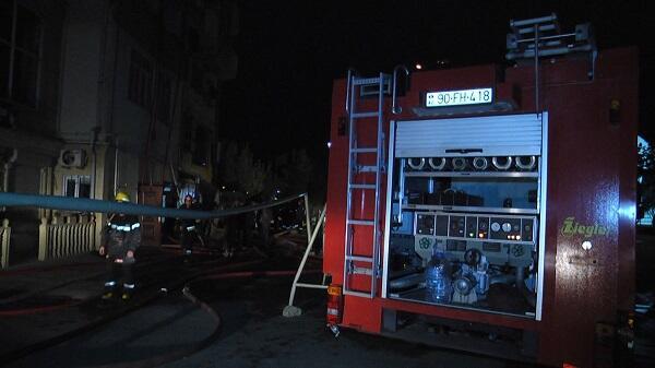 Yasamaldakı yanğına görə klinika direktoru saxlanıldı