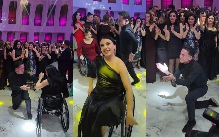 Murad Dadaşovdan xanım əməkdaşlarla maraqlı RƏQS 