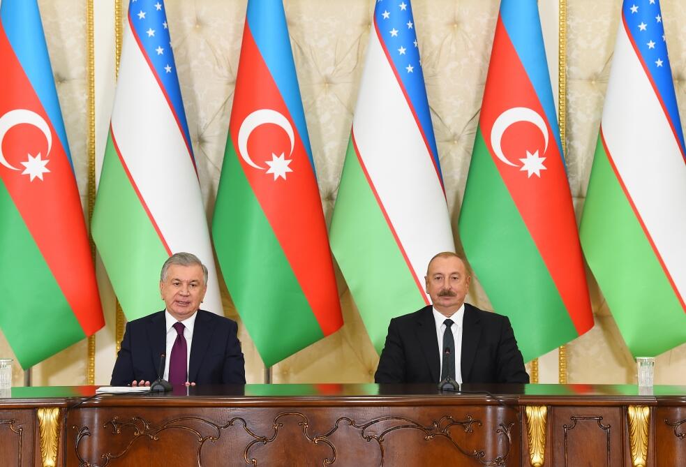 Prezident Mirziyoyev: Özbəkistan Azərbaycanın uğurlarına çox sevinir