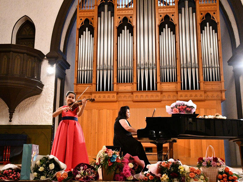 “Gənclərə dəstək” layihəsi çərçivəsində Elmira Dadaşovanın solo konserti təşkil olunub