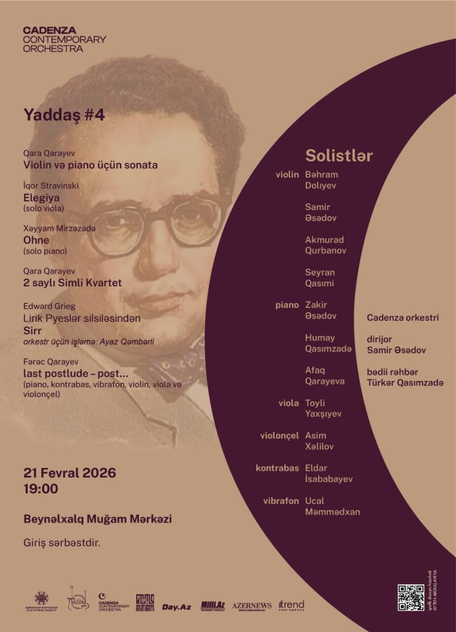 &ldquo;Yaddaş #4&rdquo; konserti ke&ccedil;iriləcək