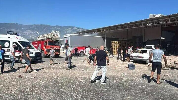 Türkiyədə güclü partlayış  4 yaralı var 