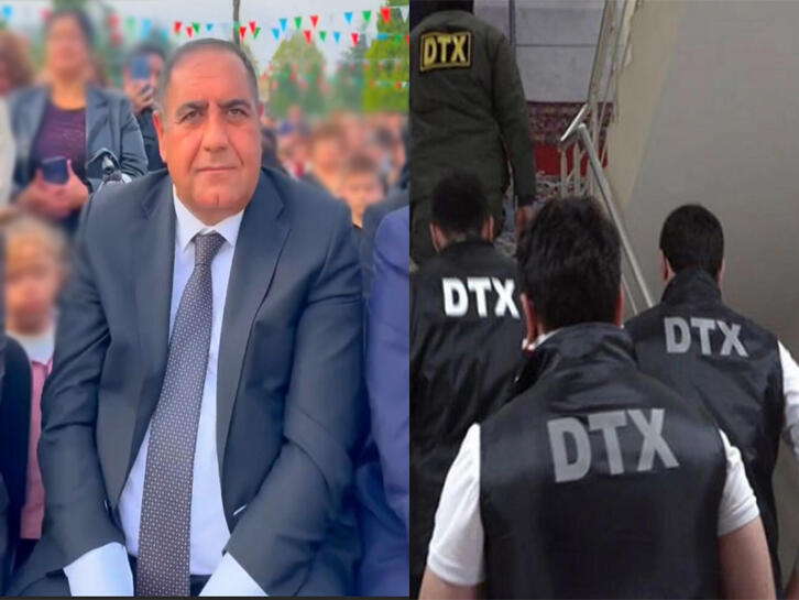 Saxlanılan icra başçısı və digər rəsmi şəxslərin GÖRÜNTÜLƏRİ   VİDEO