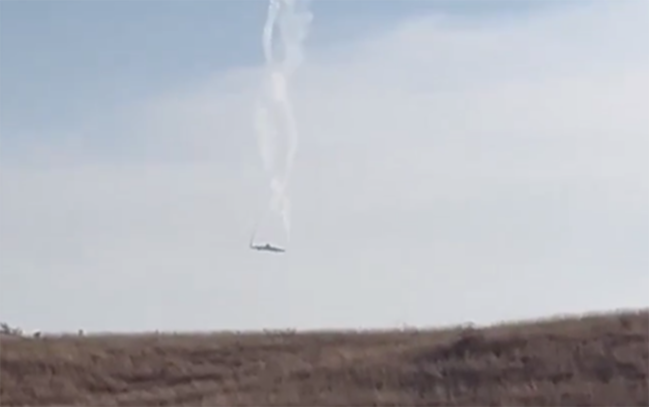 Türkiyəyə məxsus hərbi yük təyyarəsi Gürcüstan ərazisində qəzaya uğradı