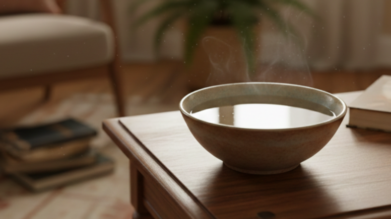 Bir qab sirkəni gecə boyu evdə saxlayın 