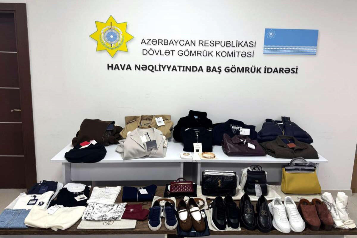 276 min manatlıq brend malların ölkəyə qanunsuz gətirilməsinin qarşısı alındı  FOTO
