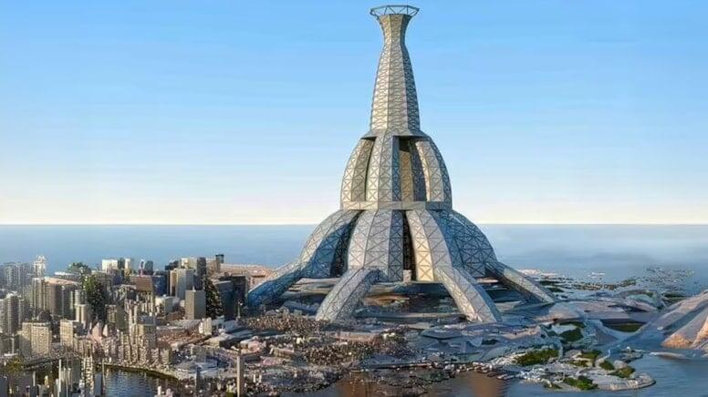 Bu bina Everest dağından belə h&uuml;nd&uuml;rd&uuml;r: Memarlıqda ağlasığmaz layihə