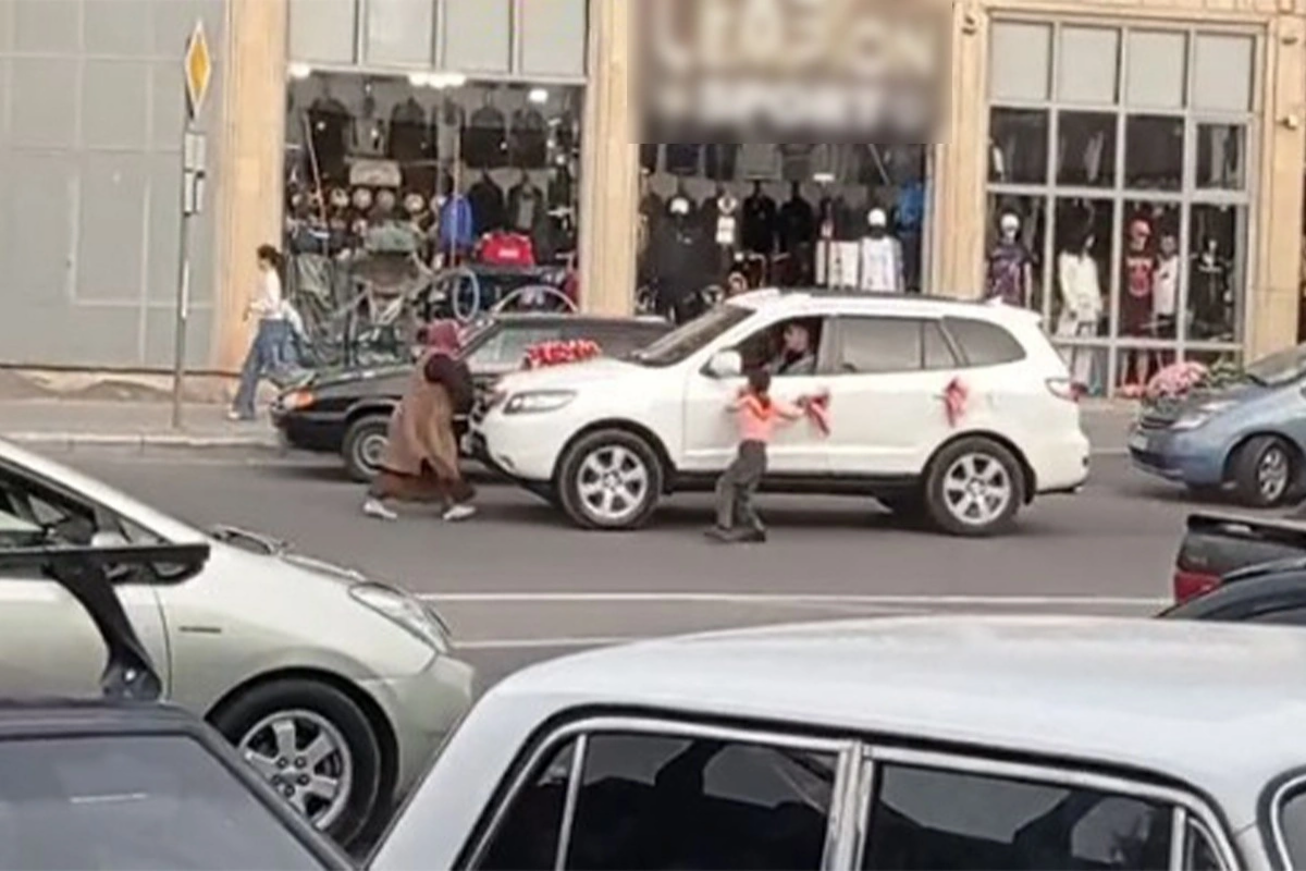 Maşını toy karvanının qarşısını kəsən qaraçının üzərinə sürdü  RƏSMİ AÇIQLAMA 