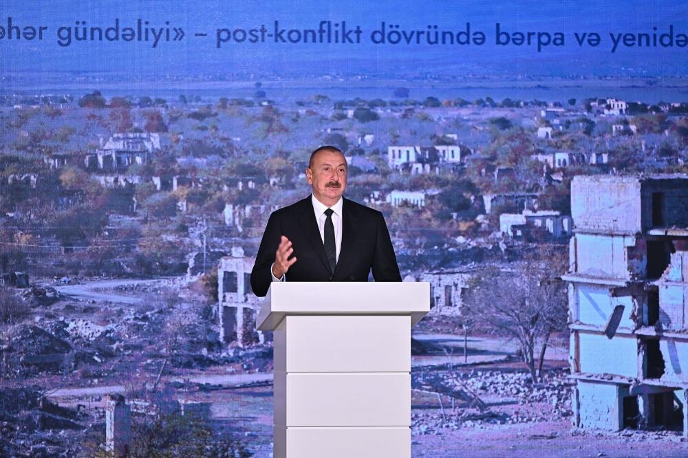Prezident: Qarabağ və Şərqi Zəngəzur ərazisində 33 tunel, 84 yeni körpü tikiləcək
