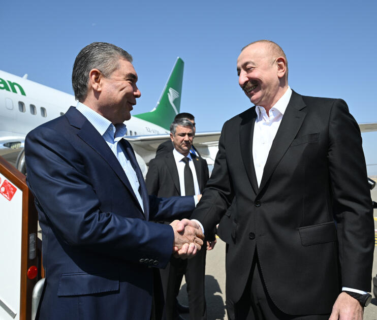 Qurbanqulu Berdiməhəmmədov Füzuli rayonuna gəlib  FOTO