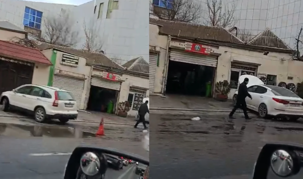 Binəqədidə g&uuml;nlərdir isti su k&uuml;&ccedil;əyə axır  Niyə hələ də tədbir g&ouml;r&uuml;lm&uuml;r?