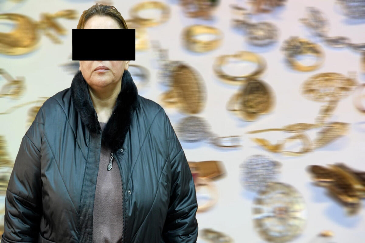 Dayə çalışdığı evdən 60 min manatlıq oğurluq elədi, saxlanıldı 