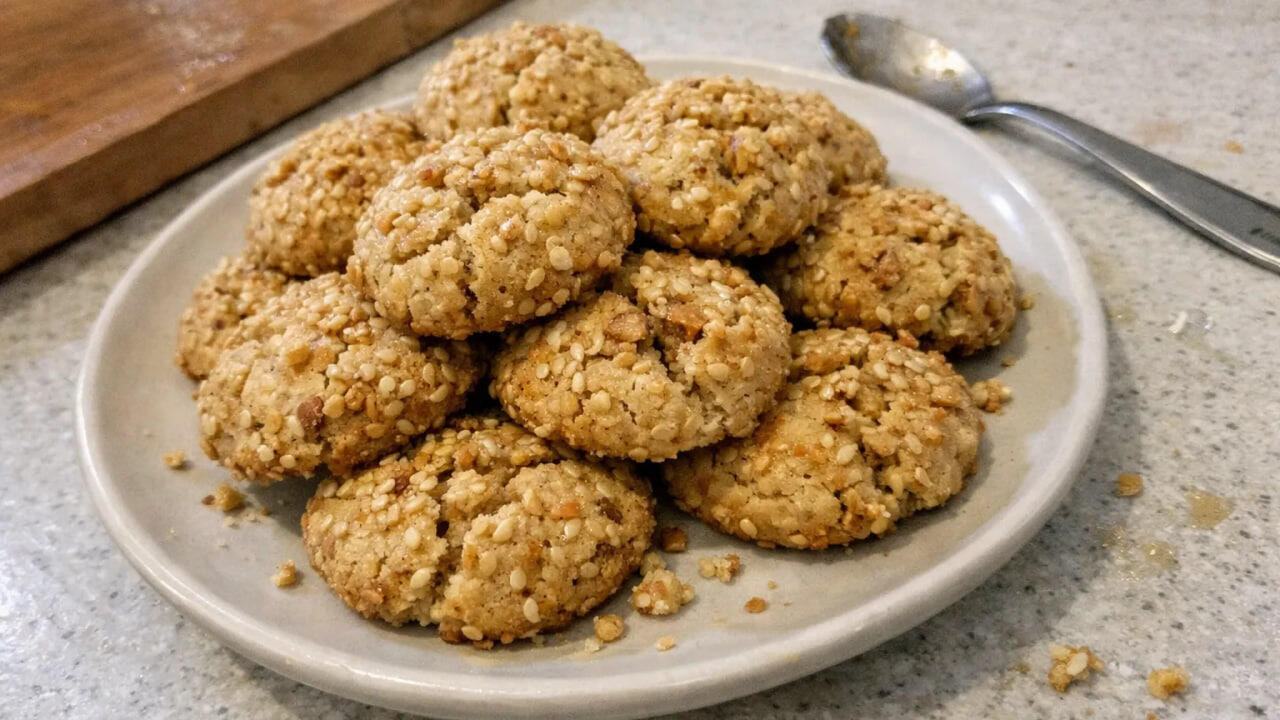 K&uuml;nc&uuml;tl&uuml;, qozlu pe&ccedil;enye resepti