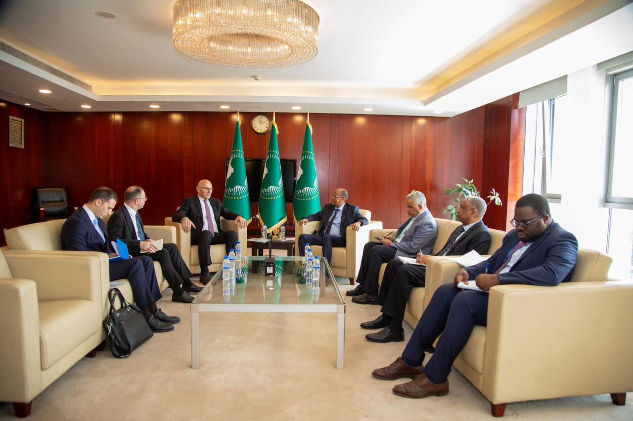 Elçin Əmirbəyov Efiopiyada işgüzar səfərdə olub  FOTO