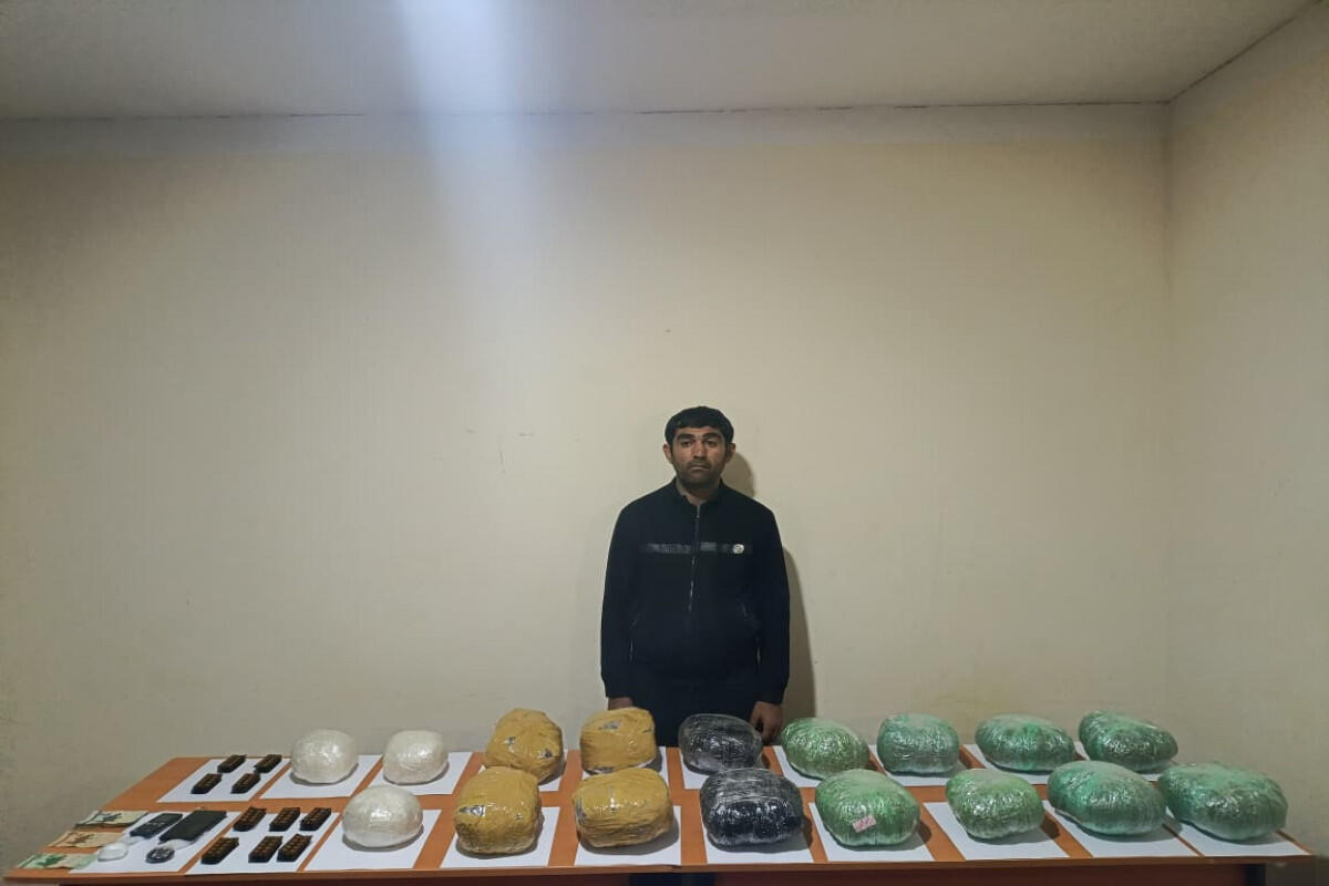 İrandan Azərbaycana PUA ilə narkotik keçirilməsinin qarşısı alındı  FOTO