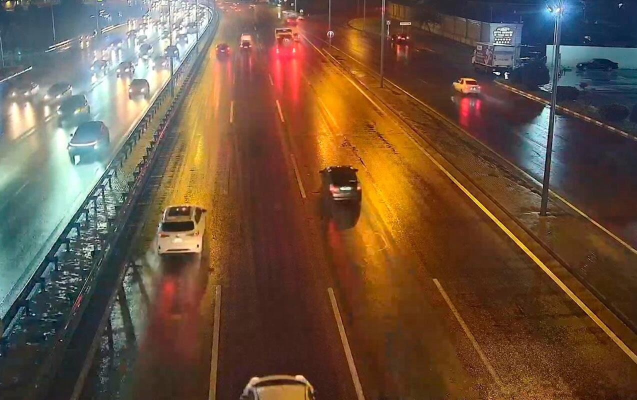 Bu yolda sürət həddi endirildi