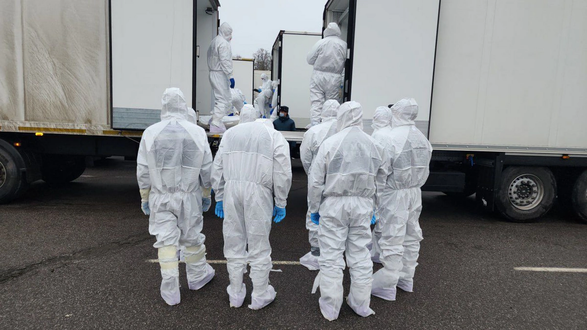 Rusiya və Ukrayna arasında cəsədlərin m&uuml;badiləsi baş tutdu