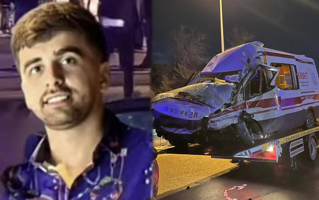 Bakıda kuryerin &ouml;ld&uuml;y&uuml; dəhşətli qəzanın təfərr&uuml;atı 