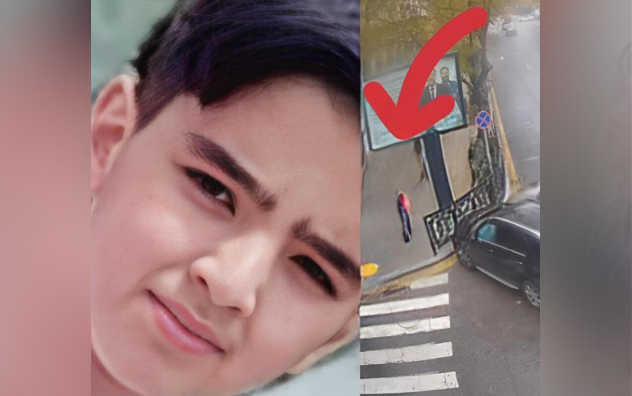 10 yaşlı Sərxan həmin vaxt hədiyyəsinə baxırmış... 