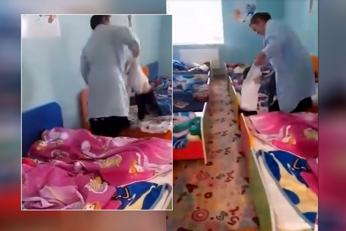 Bağçada azyaşlıya qarşı şiddət göstərilib  GÖRÜNTÜLƏR