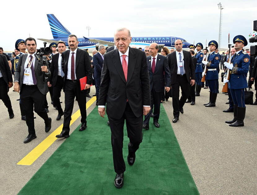Rəcəb Tayyib Ərdoğanın Azərbaycana səfəri başa çatıb 