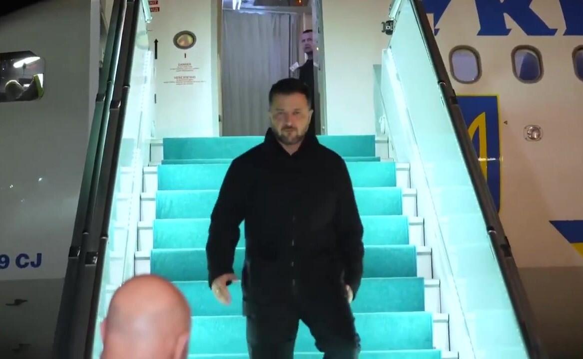 Zelenski Türkiyədədir  VİDEO