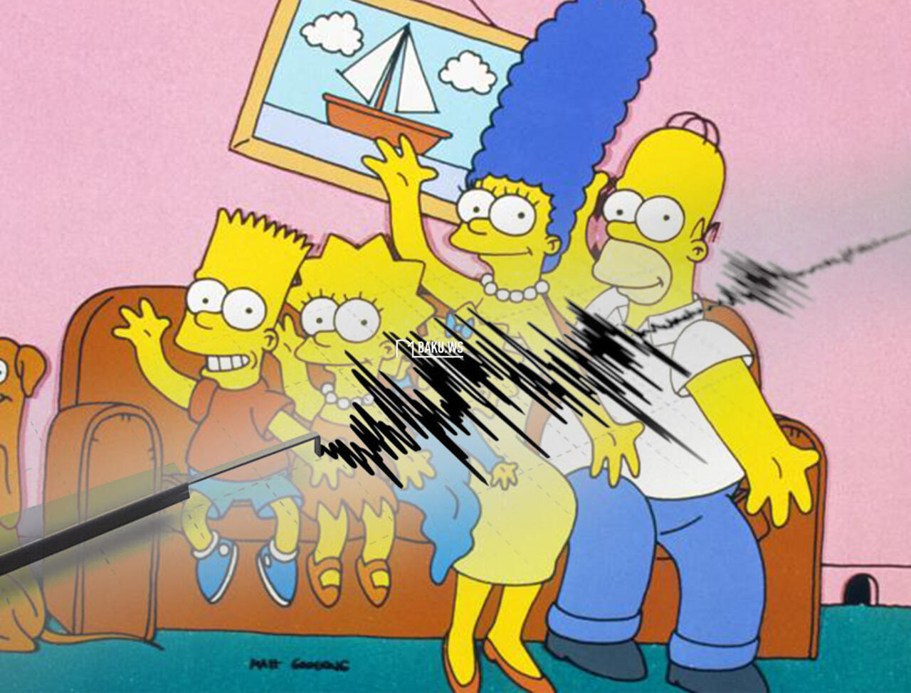 “Simpsonlar”dan qorxunc zəlzələ proqnozu 