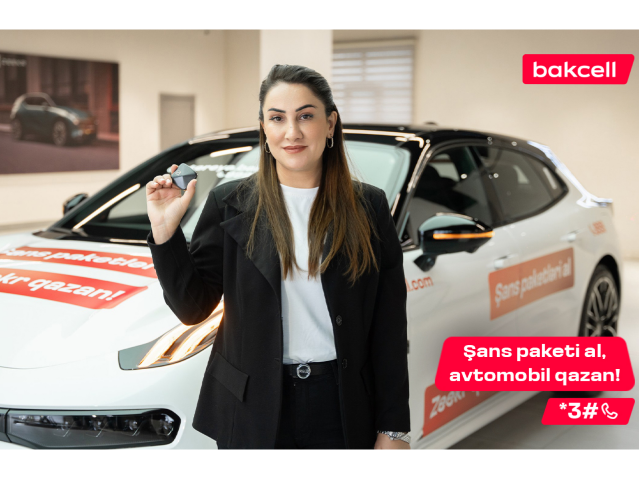 9cu lüks avtomobili Leyla Fətəliyeva qazandı!