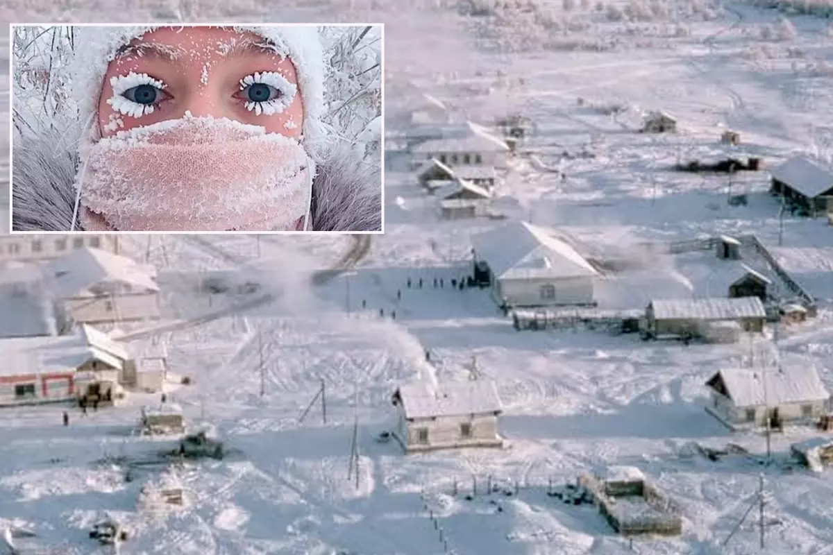 D&uuml;nyanın ən soyuq yeri  mənfi 71 dərəcədə yaşam m&uuml;barizəsi 