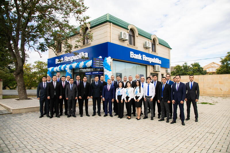 Bank Respublika müasir konseptli Şabran filialını istifadəyə verdi!