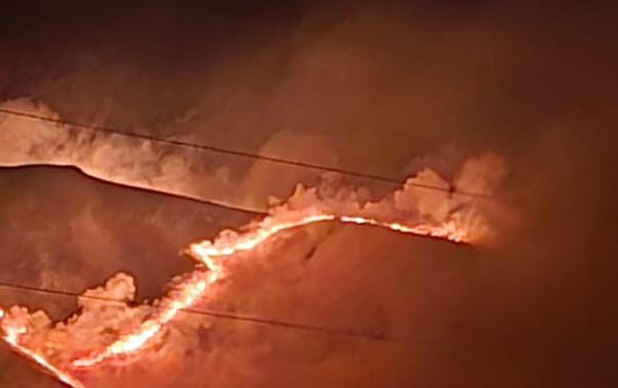 Kəlbəcərdəki yanğın davam edir  VİDEO