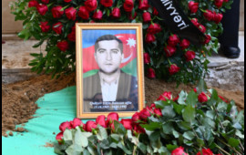 İtkin şəhidi Elçin Quliyev dəfn olunub 