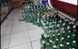 Saxta araqlar satan mağaza aşkarlandı  FOTO