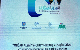 Bakıda “Muğam aləmi” 6cı Beynəlxalq Musiqi Festivalı çərçivəsində Elmi simpozium işə başlayıb  FOTO