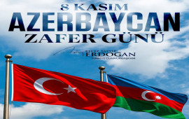 Türkiyə Prezidenti sosial şəbəkə hesablarında Azərbaycan xalqını Zəfər Günü münasibətilə təbrik edib