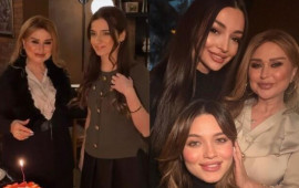 Bu da Mələkxanım Eyubovanın b&ouml;y&uuml;k qızı 