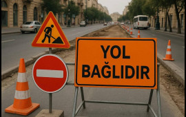Bu yolda 2 aydır ki, "həyat donub"  Təmir nə vaxt bitəcək?