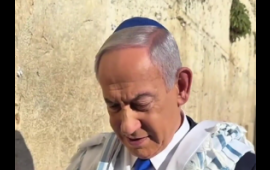 Netanyahu xalq və Tramp üçün dualar etdi 