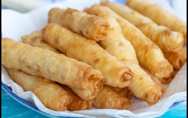 &Ccedil;&ouml;l&uuml; xırtxırt, i&ccedil;i tam bişmiş: Pendirli siqaret b&ouml;rəyi resepti