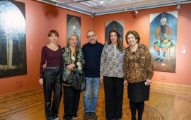 &ldquo;G&uuml;rc&uuml;stan Milli Muzeyinin İslam incəsənəti kolleksiyası və İrəvan Sərdar sarayındakı dəzgah boyakarlığı əsərləri&rdquo; m&ouml;vzusunda m&uuml;hazirə 